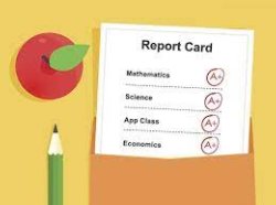 report card